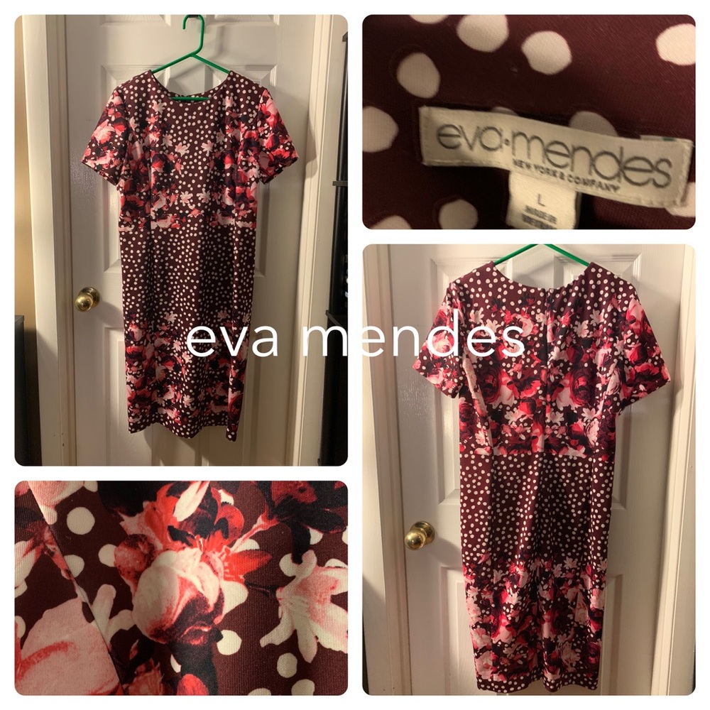 Eva mendes sheath dress